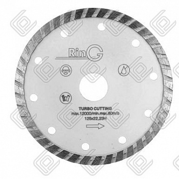 Круг отрезной алмазный  RinG 350x7x3,2x25,4/32 турбо