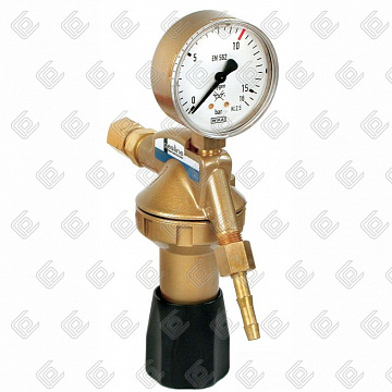 Одиночый блок Dinflow Аргон/Смесь, 0783074 GCE (-/30 л/мин; вх. G3/8", вых. G1/4" ротаметр)