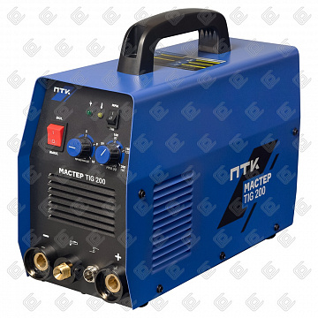 ПТК МАСТЕР TIG 200 (220 В, 15-200 А, ПВ 60% при I max, 4,1кВА, 9,8кг), с гор.