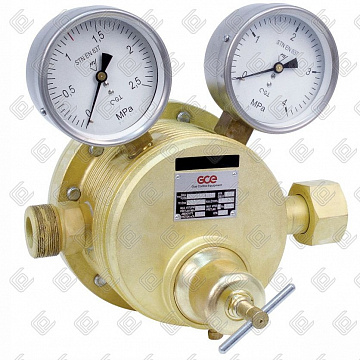 Редуктор рамповый VPK 251 Кислород, 0760657 GCE (200/20 бар, вх. M30x1,5,вых. M30x1,5; 250 м3/час)