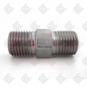 Ниппель для соединения шлангов 1/4" - 1/4"