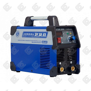 Сварочный инвертор AuroraPRO INTER 202 (220В; 30-200А; 1,6-5мм; 7,1кВт; 5,8кг)