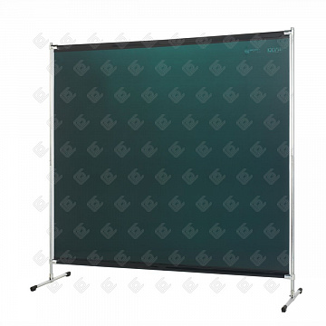 Защитный сварочный экран GAZELLE SR "GREEN-6" 200х200см с зелёной шторой