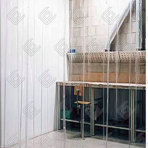 Защитные шторы (прозрачные от искр и пыли)